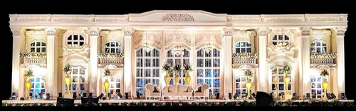 Fiber Stage For Wedding Decoration