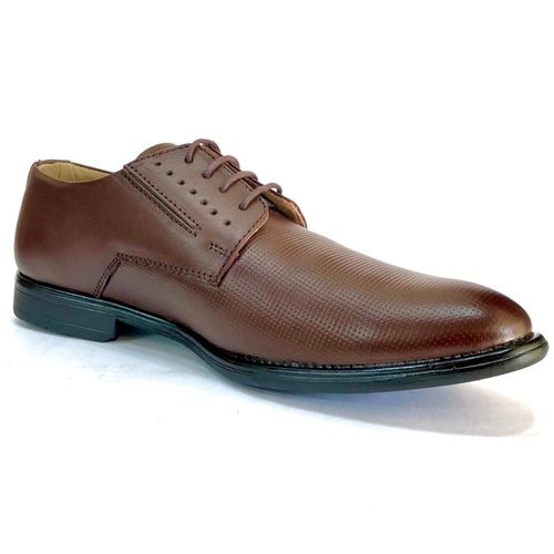 Light Weight And Extra Comfort Brown Formal Leather Shoes