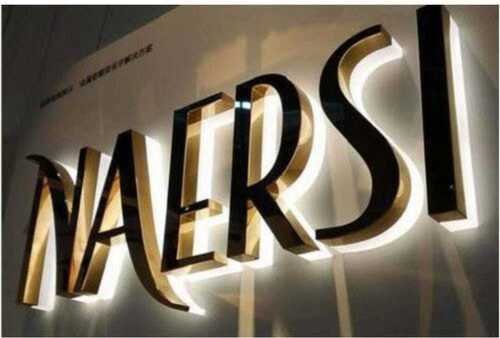 Matt Finish 3D Steel Acrylic Letters For Commercial