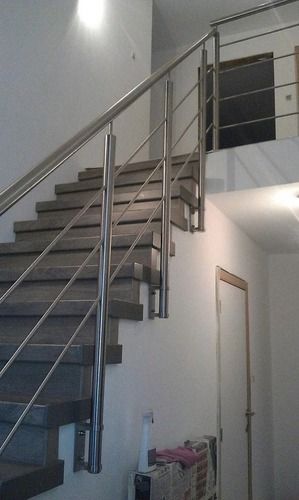 Rust Free Silver Bar Stainless Steel Railing