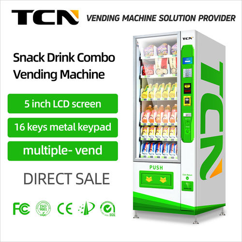 TCN Small Vending Machine Snacks And Soft Drinks Vending Machines Supplier