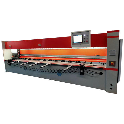 Vertical Double Drive Stainless Steel V Groove Machine