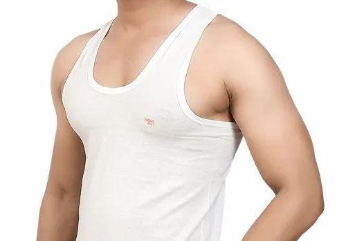 white men cotton vest