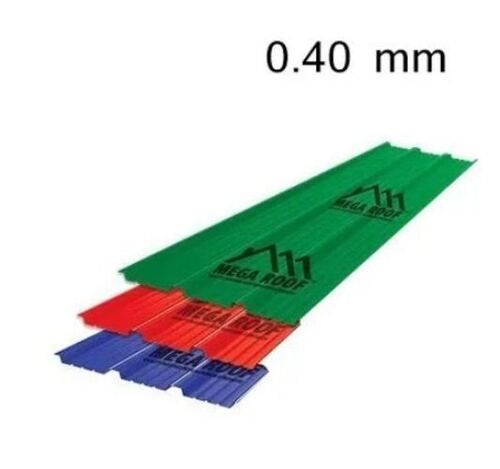  0.40 मिमी मेगा रूफ कलर कोटेड जिंक एल्युमिनियम रूफिंग शीट 