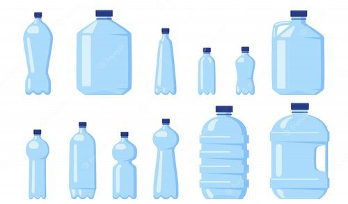 Portable And Durable Multi-Shape Polystyrene Bottles