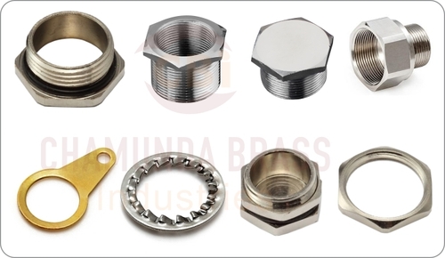 Brass Cable Gland Accessories - Durable Weather-Resistant Design | Secure Cable Sealing, Corrosion Protection, Compatible with Various Sizes