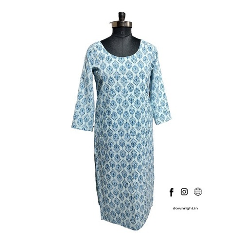 Katha cotton ladies kurti 