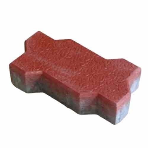 Lightweight Solid Cement Zig Zag Paver Blocks For Road Construction