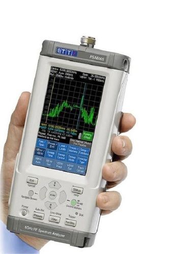 Handheld Portable Spectrum Analyzer - ABS, Frequency Range 9KHz to 7.5GHz, Accuracy 99.99% | Smart Battery Indicator, Rugged Splash-Proof Housing, Sun-light Readable Screen