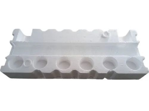 Lightweight Rectangular White Eps 10mm Thermocol Mould For Industrial