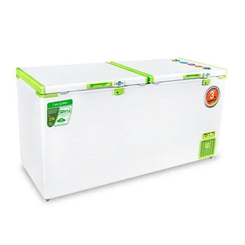 550 Liter Green Top Open Double Door Deep Freezer