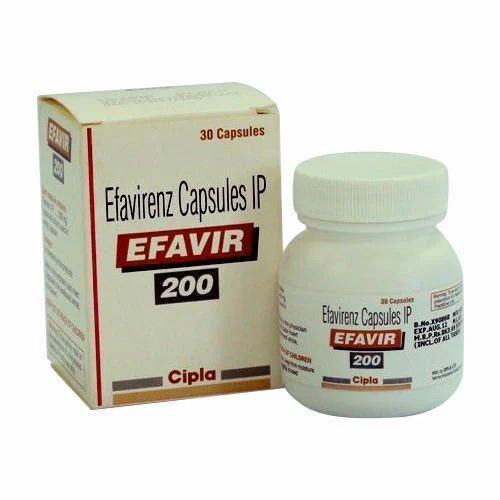 99.9% Pure Medicine Grade Pharmaceutical Efavir Efavirenz 30 Capsules Store At Room Temperature And Keep In A Dry Place