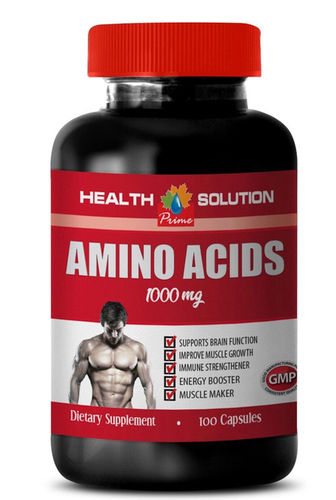 Amino Acids Health Supplement 1000mg Capsules