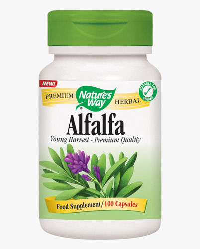 Ayurvedic Herbal Alfalfa Grass Capsule - Organic Vegetarian Dietary Supplement, 60 All-Natural Capsules for Bone and Joint Support, Pain Relief, and Immunity Boost