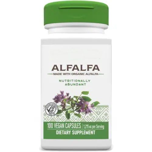 Herbal Medicine Alfalfa Capsules