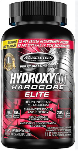 Muscletech Hydroxycut Hardcore Elite Fat Burner Capsules