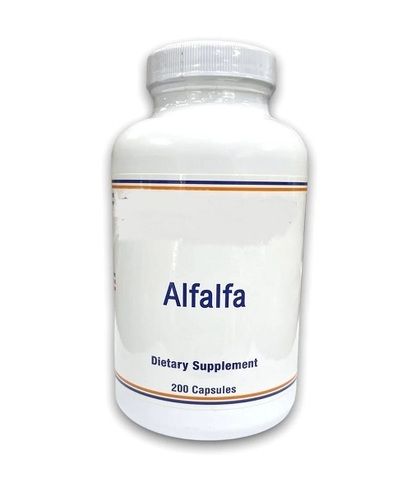 Natural Herbal Alfalfa Capsules