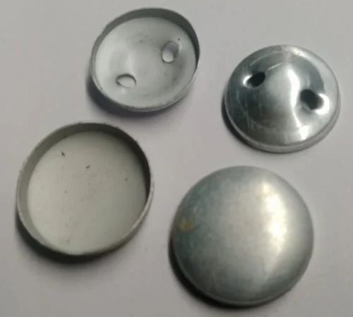 2 Hole Steel Garments Button