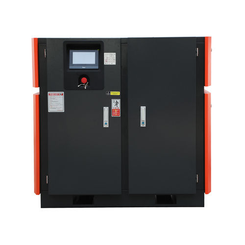 Red Horizontal Series Two-Stage Compression Screw Air Compressor