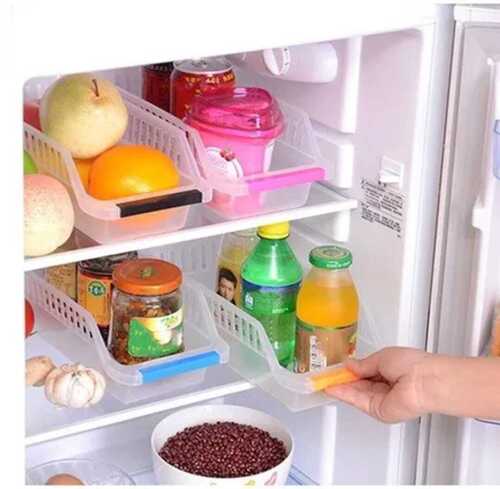 Lightweight Crack Resistant Solid Plastic Refrigerator Storage Shelf