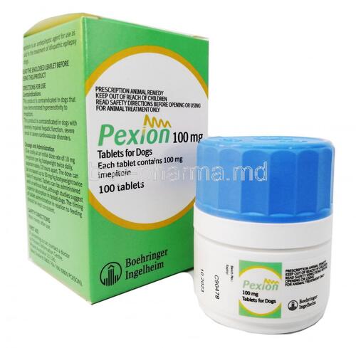 Pexion 100mg For Dogs 100 Tablets Pack