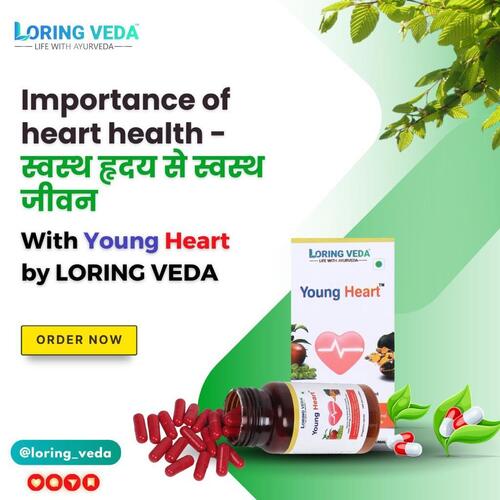 Loring Veda YoungHeart capsules for heart health 