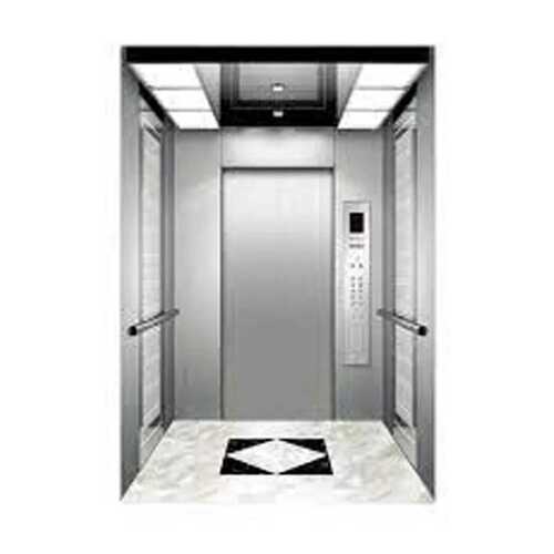 Polished Finish Stainless Steel Electrical High Speed Passenger Building Lift