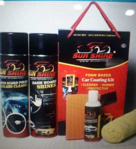 Sun Shine Plastic, Fabric And Foam Car Coating Kit