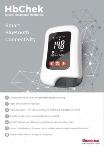 Biosense Hemoglobin Hbchek Meter With Digital Display