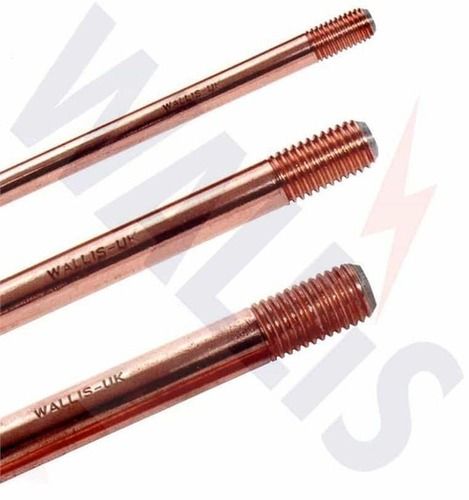 Corrosion And Rust Resistant Solid Copper Earth Rods