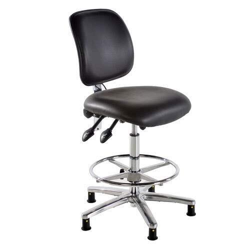 Esd Safe Anti Static Chair With Footring Without Armrest