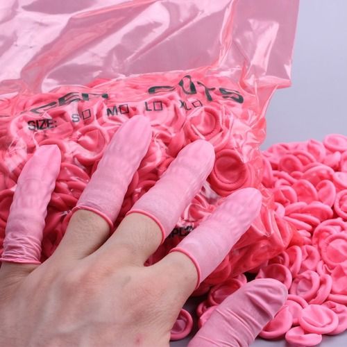 Latex Finger Cot for Cutting and Crafting Work