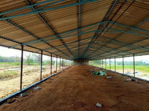 Mild Steel Poultry Farm Shed By Lucky Enterprises