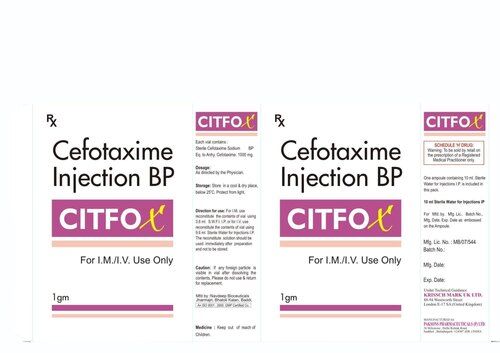 Cefotaxime Injection Bp