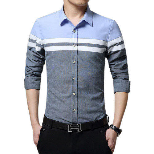 Formal Wear Regular Fit Full Sleeve Breathable Cotton Mens Plain Shirts