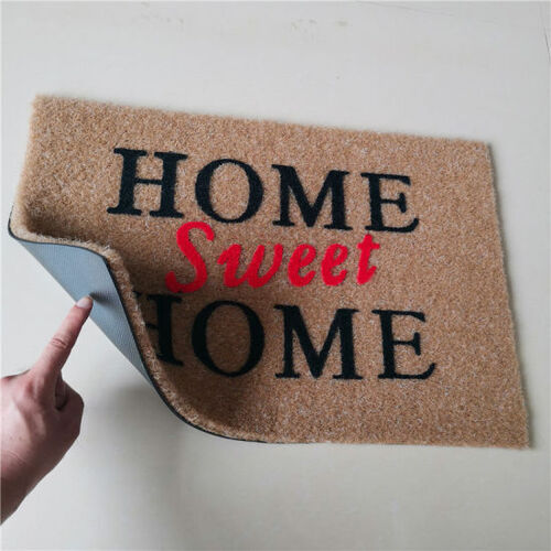 Home Sweet Home Printed Pvc Coir Door Mats