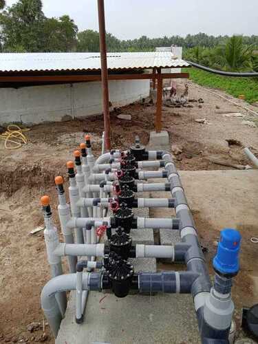 Industrial Steel Piping System