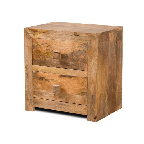 Mango Wood Sideboard 2 Drawer (Gold Craft)