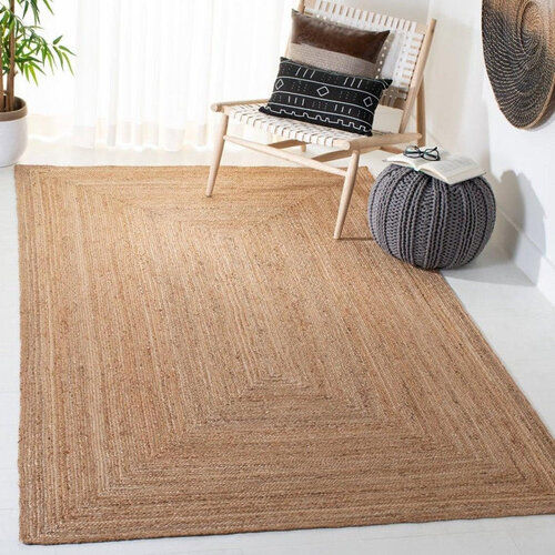 Modern Brown Woven Floor Mats