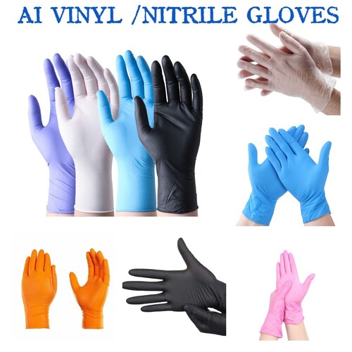 Powder Free Vinyl Examination Gloves