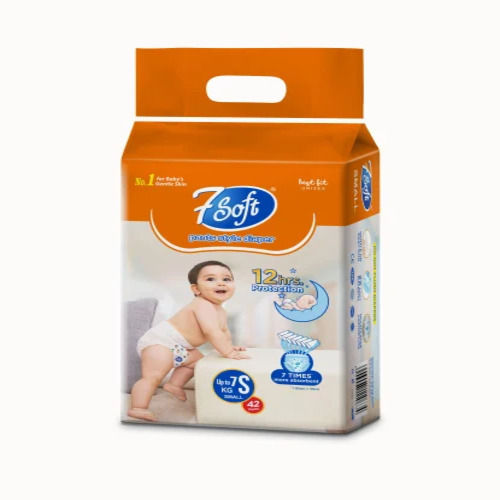 7 Soft Baby Pants Style Diapers With Wetness Indicator