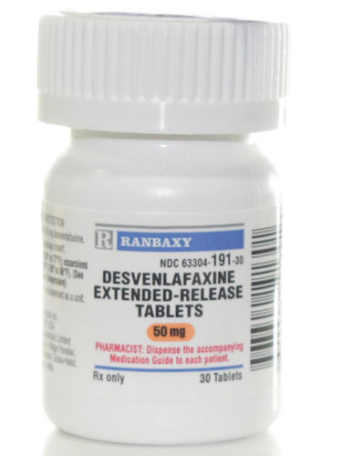 Desvenlafaxine Extended Release 50mg Anti Depression Tablets