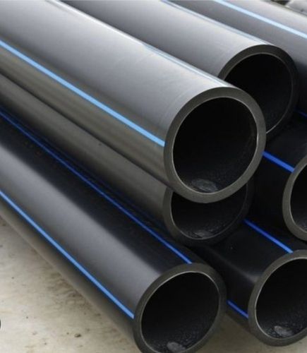 Long Lasting Durable Round Black HDPE Lined Pipes For Commercial