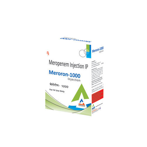 Meroron 1000 Meropenem Injection for IV Use Only