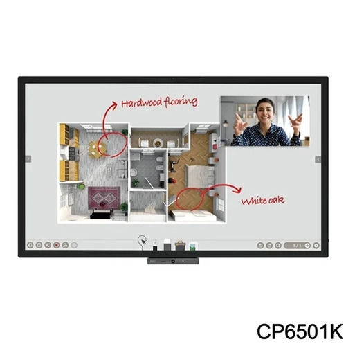 Plastic And Aluminium Framed Interactive Electric Digital Whiteboard