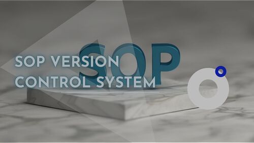 SOP Version Control System Document Management Software