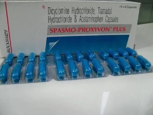  Spasmo Proxyvon Plus डाइसाइक्लोमाइन हाइड्रोक्लोराइड कैप्सूल