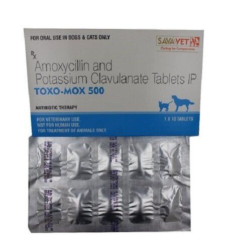 Toxomox 500 Mg Tablets For Veterinary Hospital