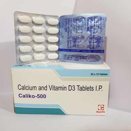 Calcium and Vitamins D3 Tablet