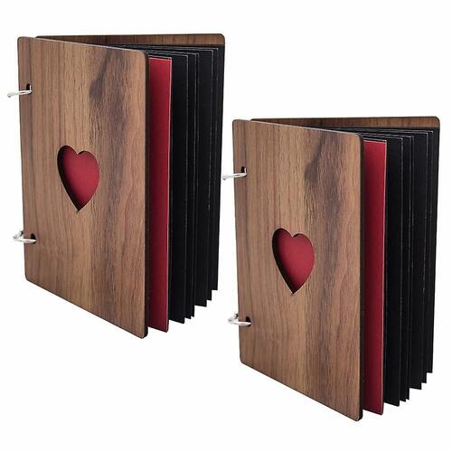 Handmade Polished Wooden Photo Album